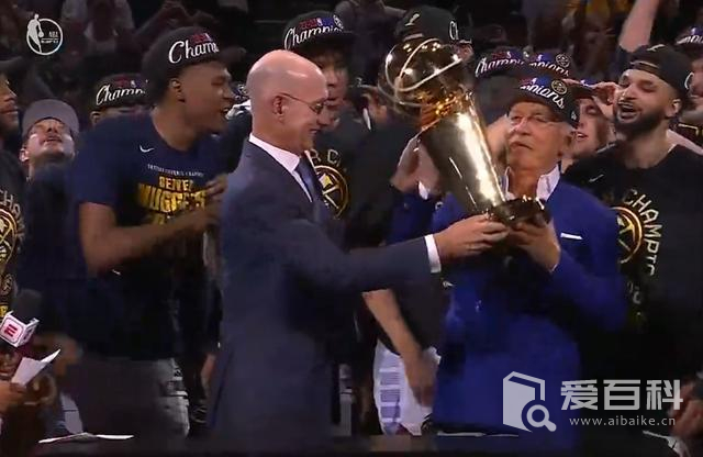 NBA总冠军诞生 掘金队获得首个总冠军奖杯！