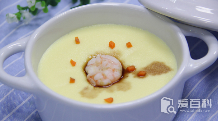 鲜虾蒸水蛋如何做容易又好吃 好吃的鲜虾蒸水蛋做法分享