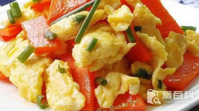 胡萝卜炒鸡蛋好吃又简单的做法是什么 胡萝卜炒鸡蛋的家常做法