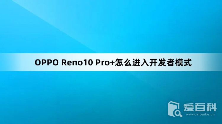 OPPO Reno10 Pro+怎么进入开发者模式 开发者模式设置步骤